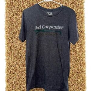 Men’s Sz M Ed Carpenter Racing Gray T-Shirt